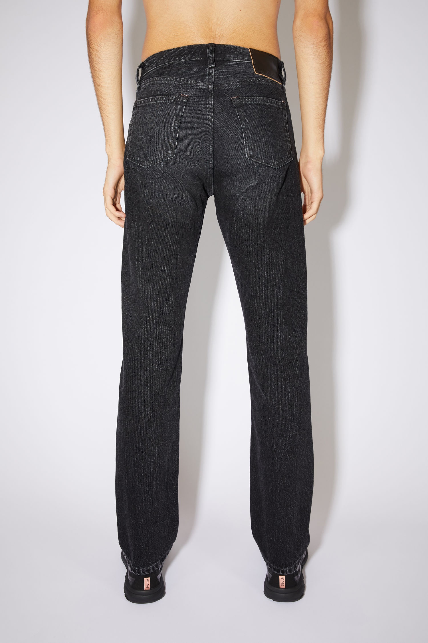 Straight fit jeans - Black - 3