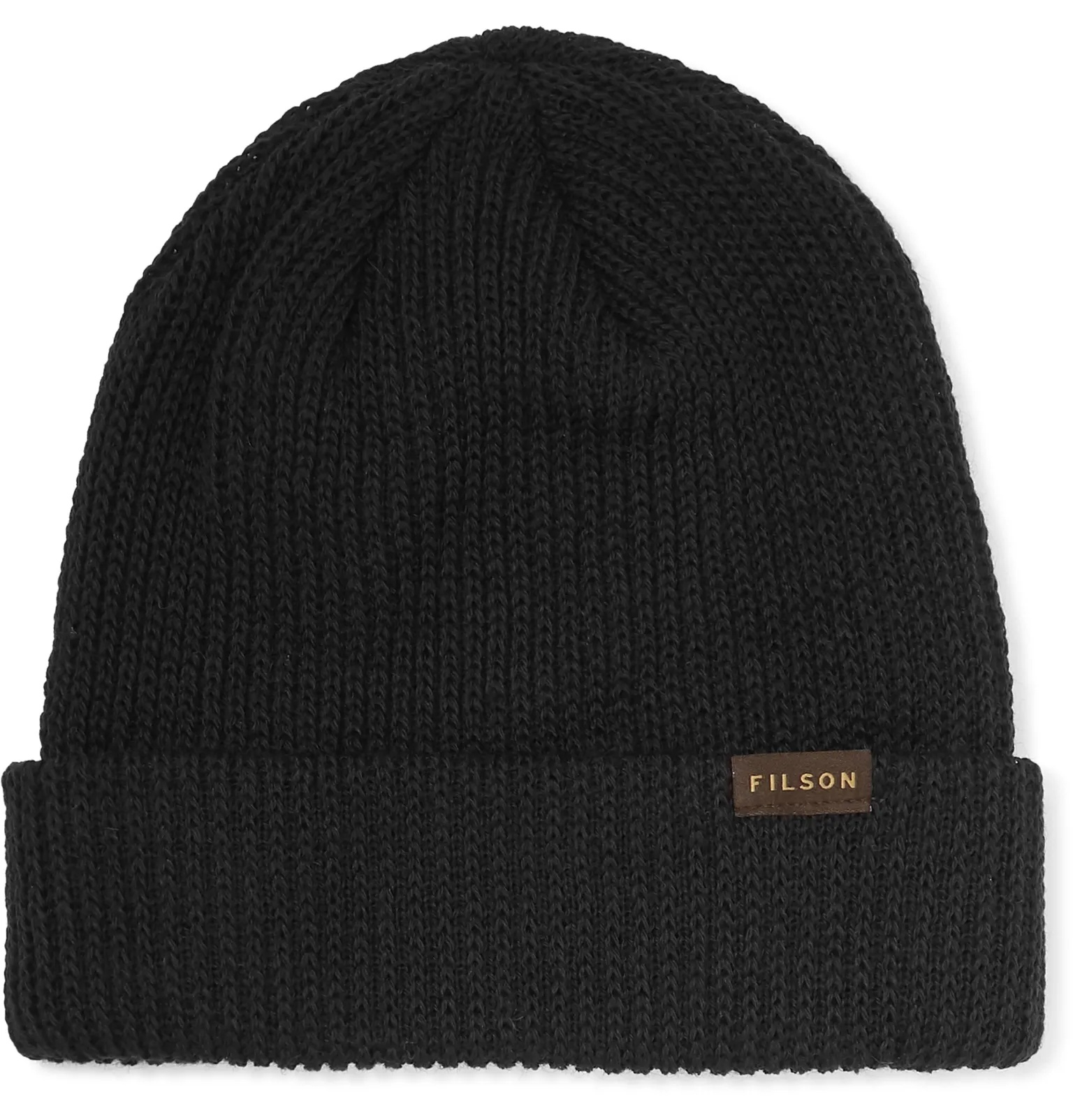 Watch Cap Ribbed Wool Beanie - 10