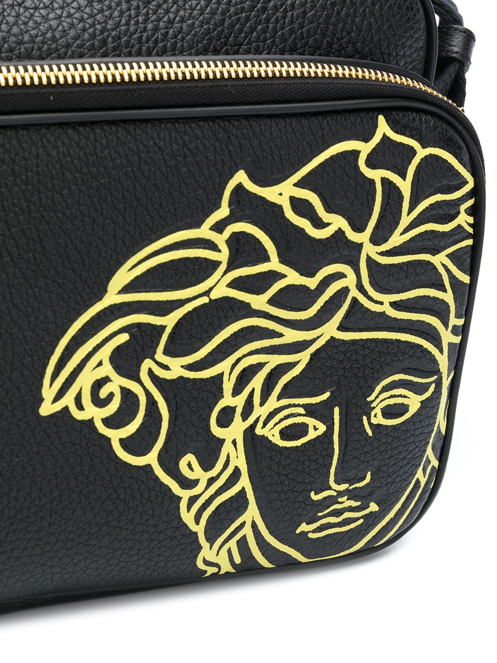 Medusa-motif shoulder bag - 4