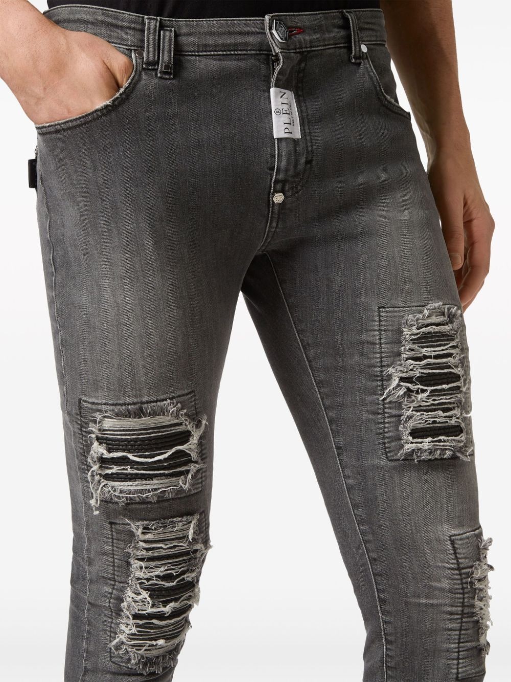 Rock Star mid-rise slim-fit jeans - 5