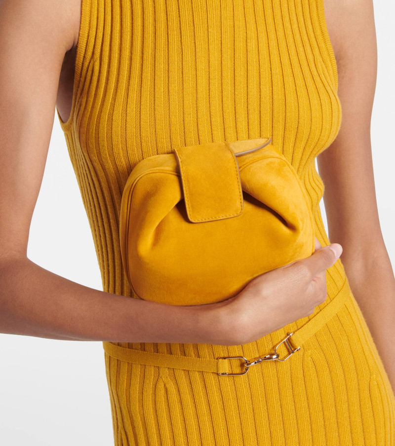 GABRIELA HEARST Soft Demi Small leather clutch outlook