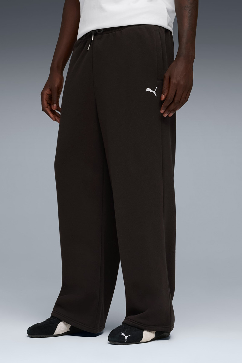 PUMA Wardrobe Essentials Men's Wide Leg Sweatpants outlook