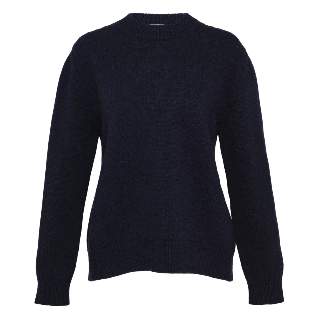 Oversized Long Sleeve Crewneck Jumper - 1