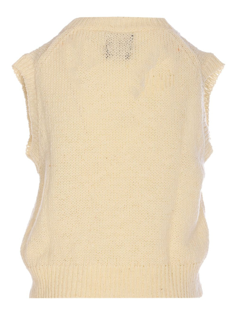 HOWLIN' V-neck embroidered vest outlook