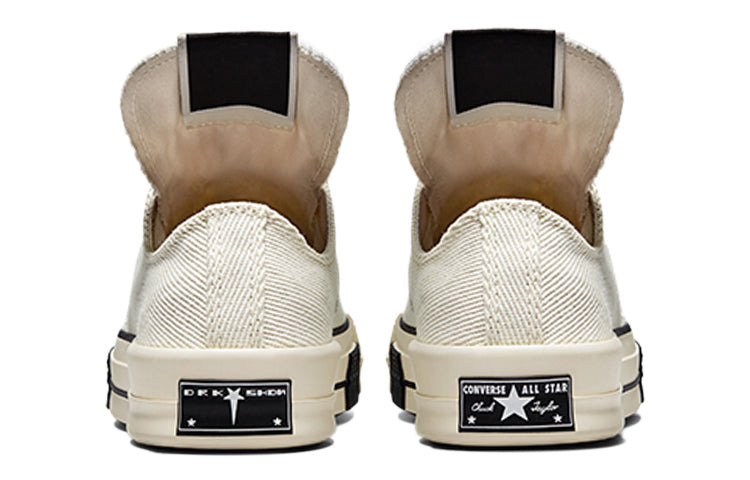 Converse Rick Owens x DRKSHDW DRKSTAR Chuck 70 Low 'Egret' A00134C - 5
