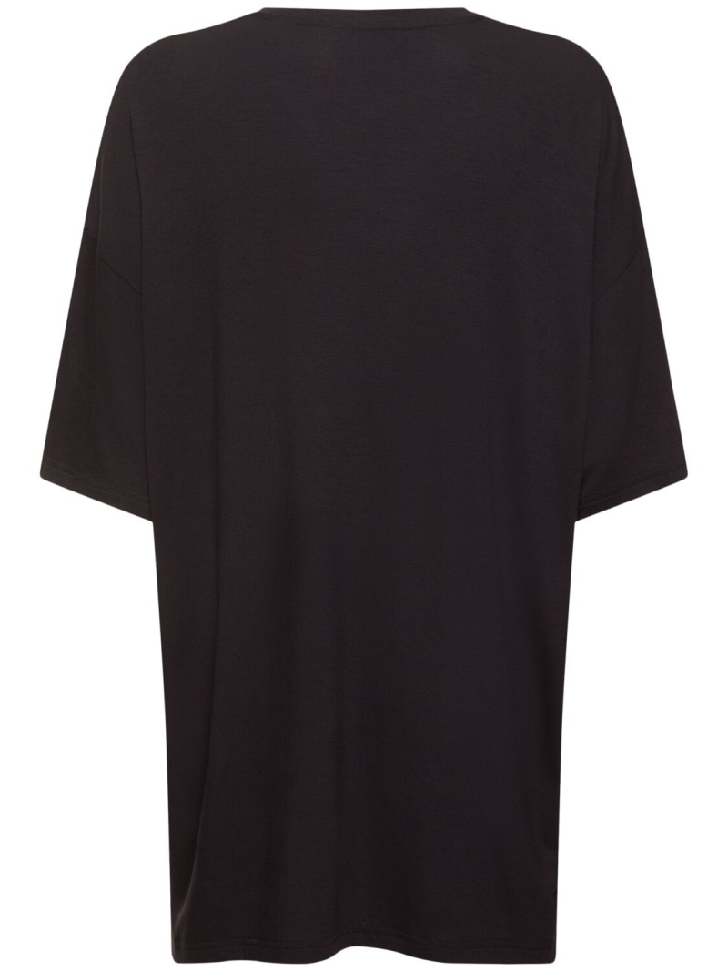 Ella boxy viscose t-shirt - 5