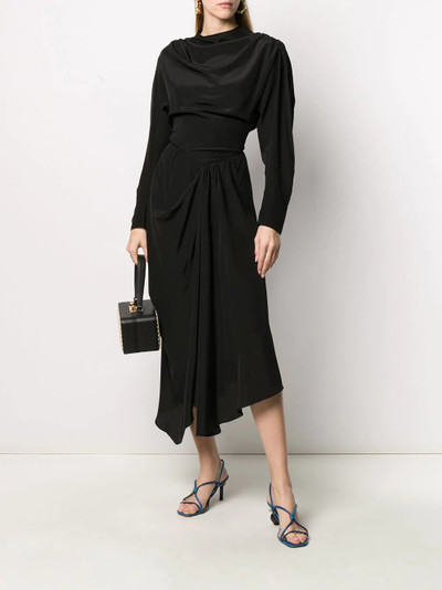 Isabel Marant draped midi dress outlook