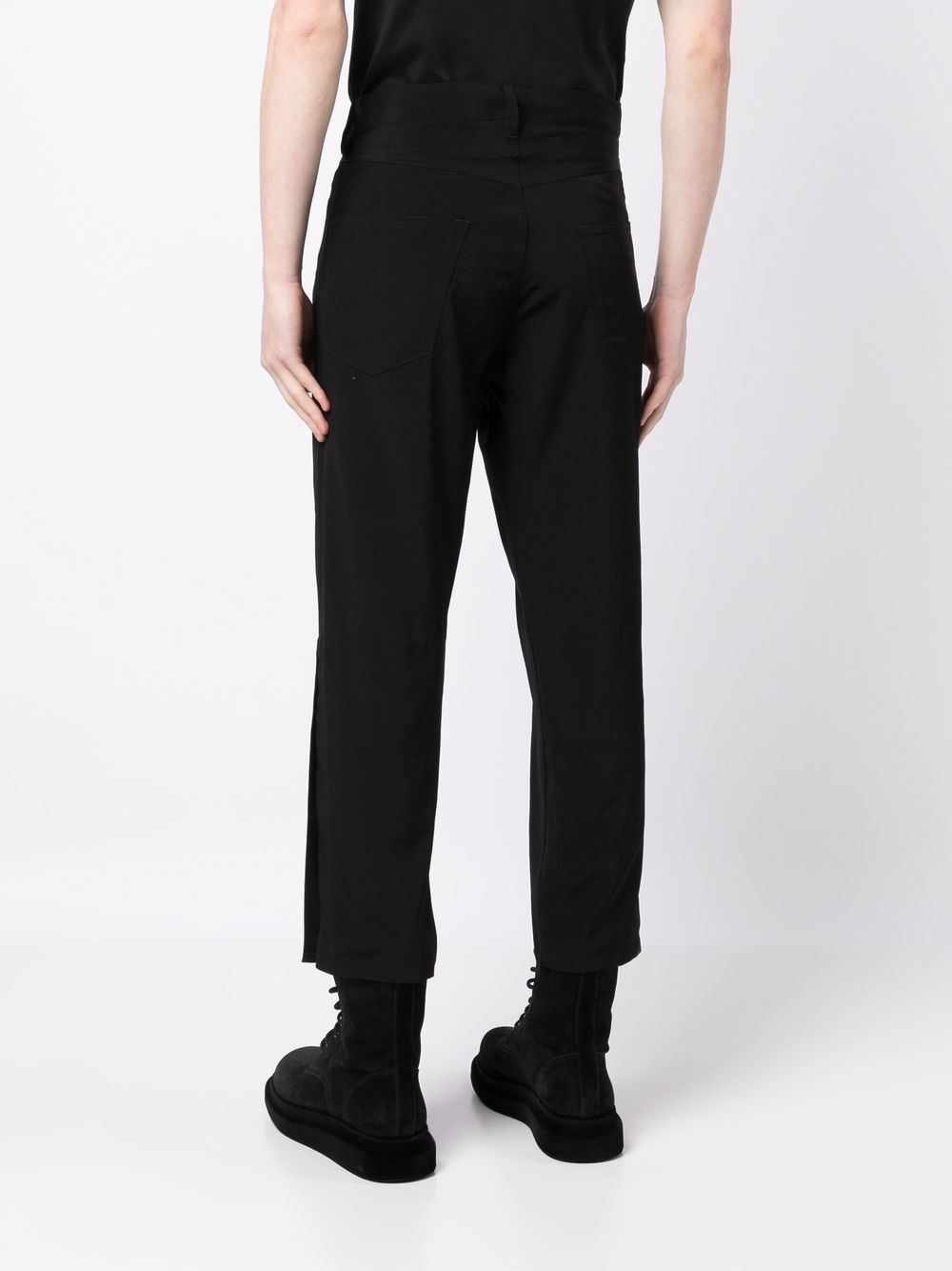 cropped-leg trousers - 4