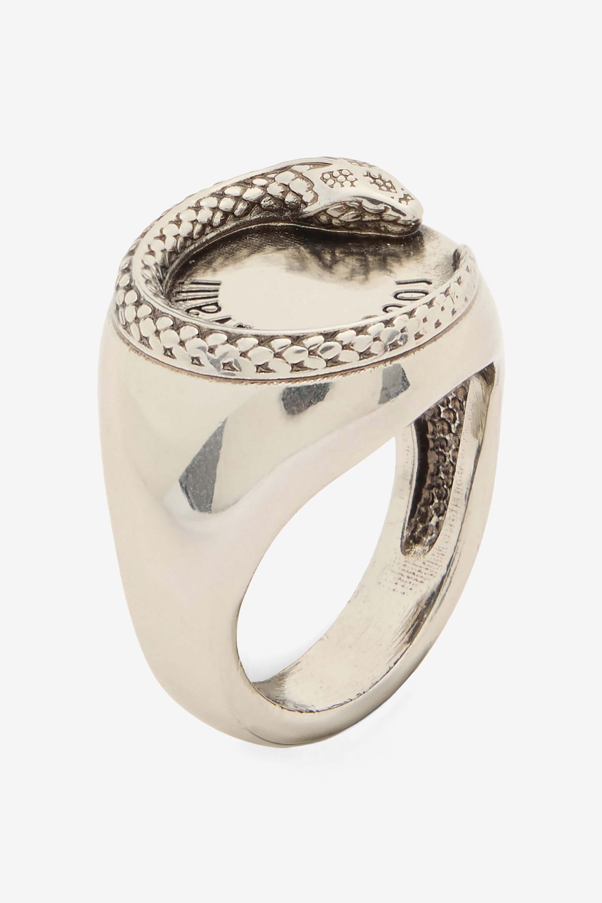 Snake Ring With Logo - 3