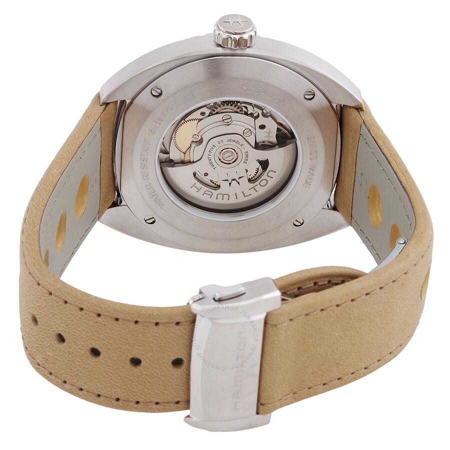 Hamilton - Hamilton American Classic Pan Europ Day Date Automatic Beige Dial Men's Watch H35435820 - 3