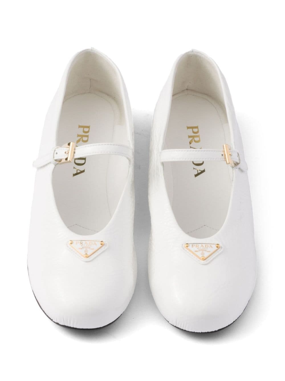 leather ballerina shoes - 5