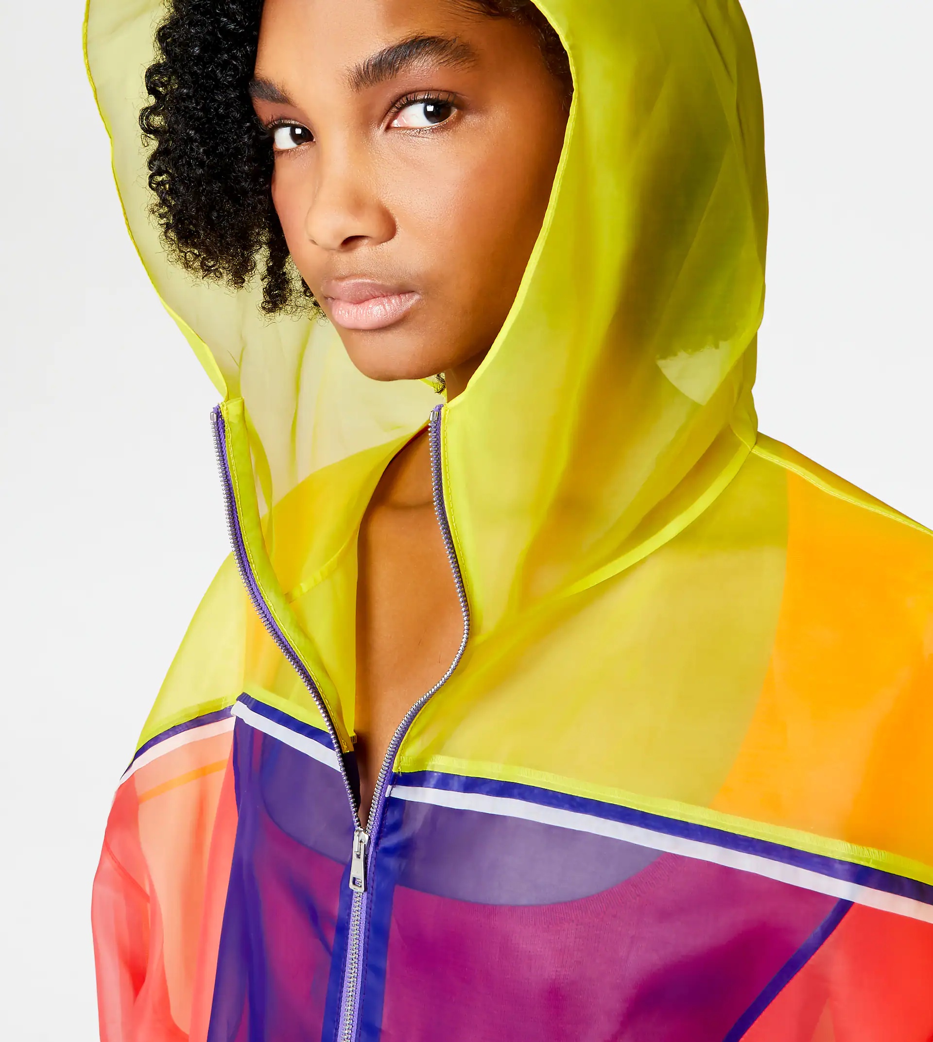 PATCHWORK WINDBREAKER - YELLOW, RED, BLUE - 4