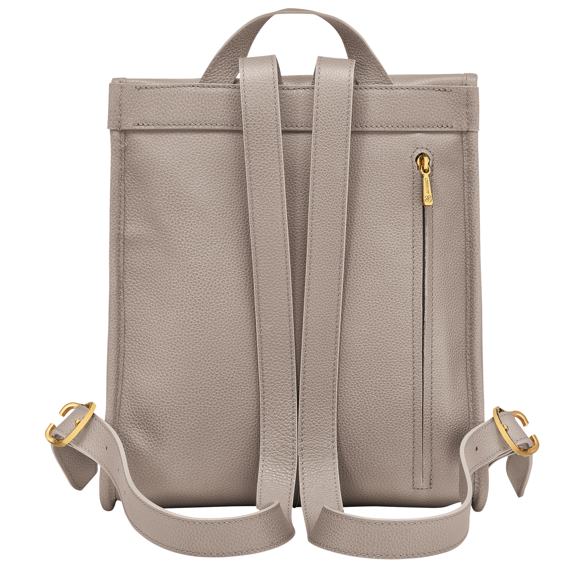 Le Foulonné Backpack Turtledove - Leather - 4