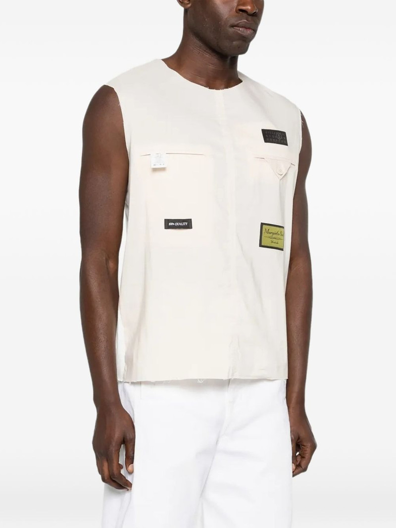 logo-patch vest 3