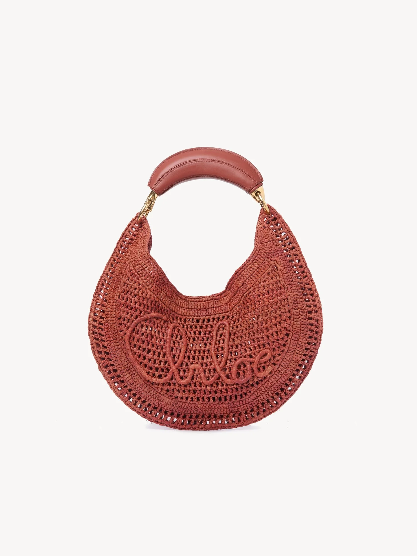 SUMMER BANANA HOBO BAG IN RAFFIA - 1