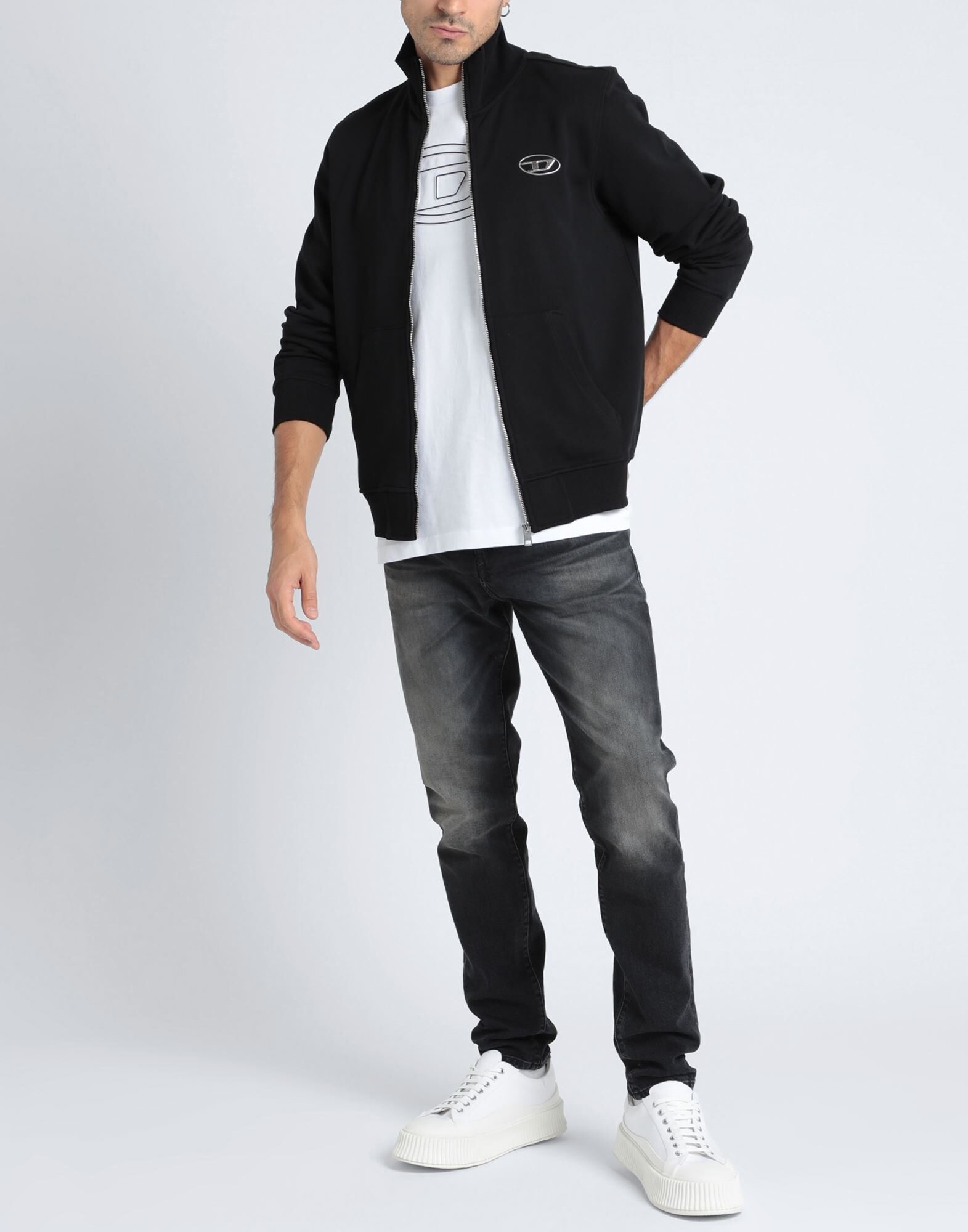 Black Men's Sweatshirt - 4