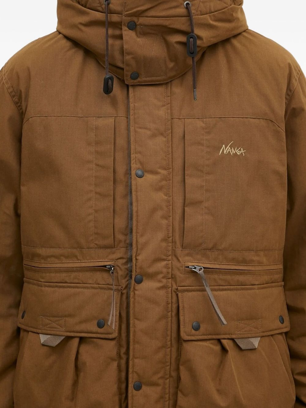 Takibi multi-pocket down jacket - 4
