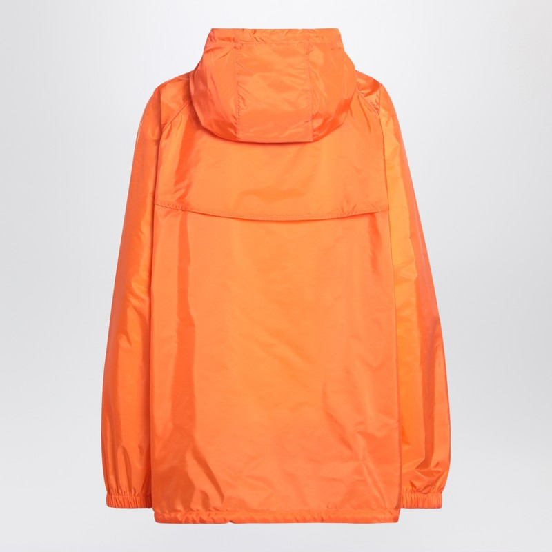 Prada Orange Raincoat In Lightweight Re-Nylon Women - 2