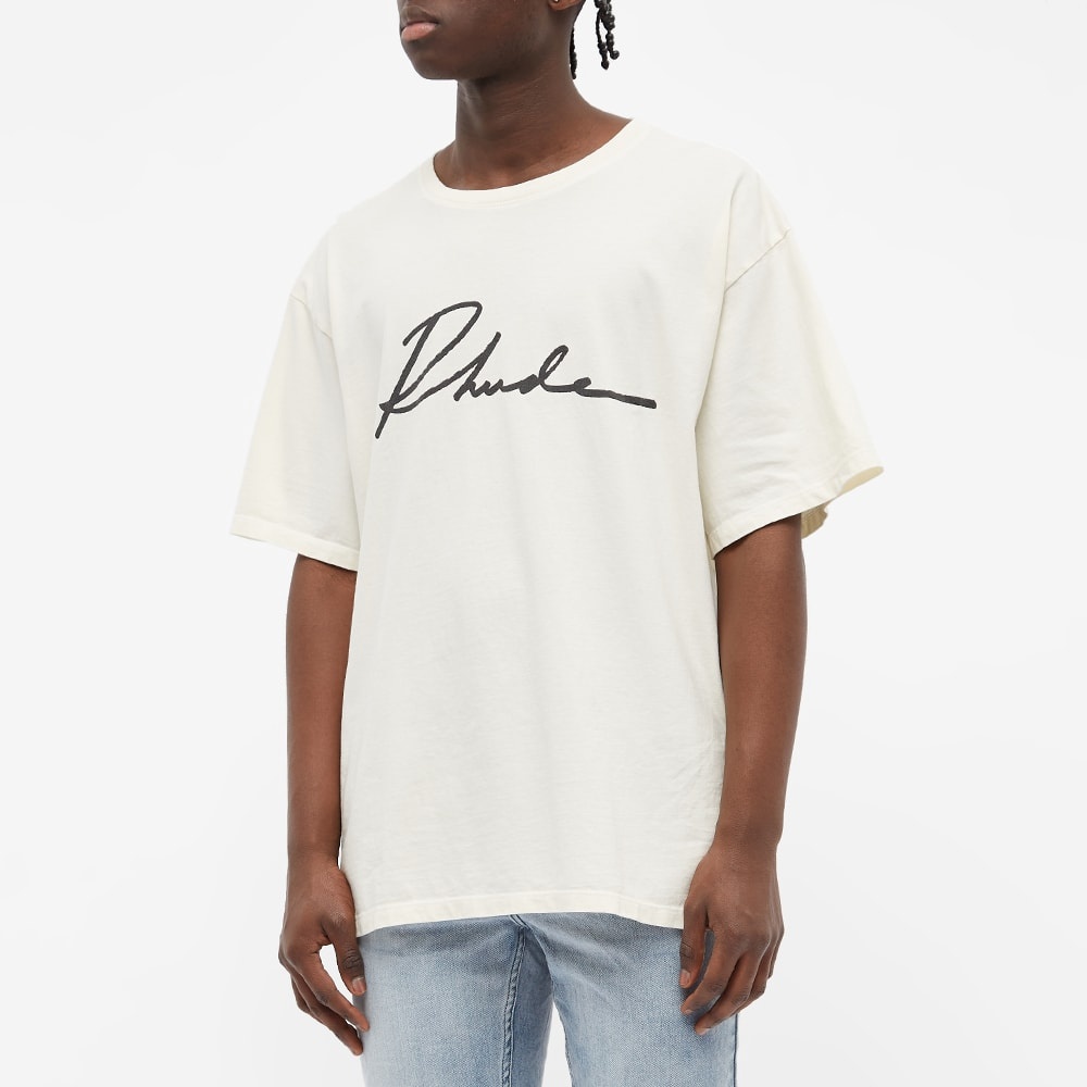 Rhude Script Logo Tee - 3