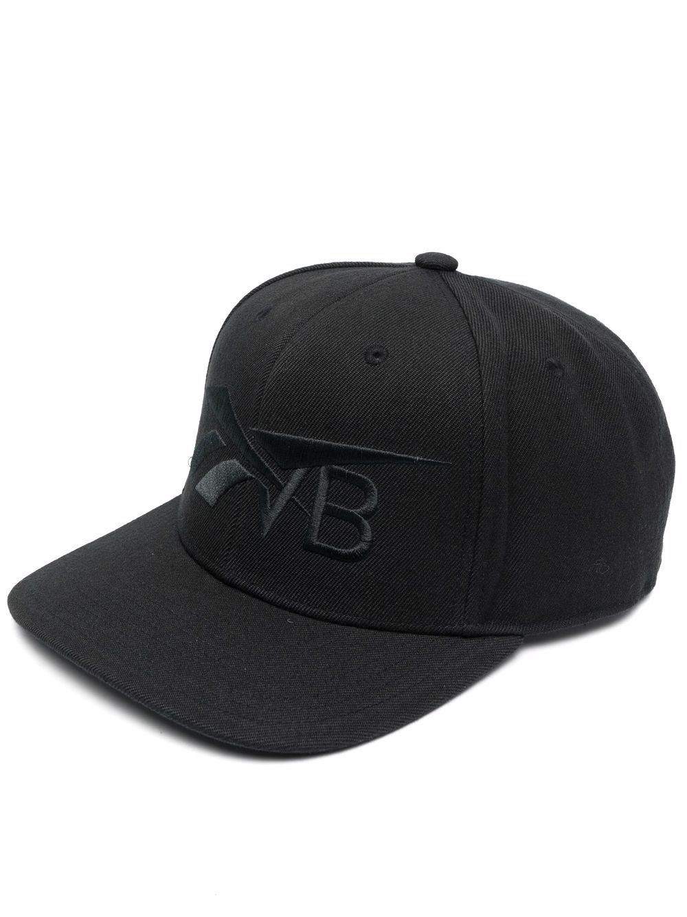 embroidered logo baseball cap - 1