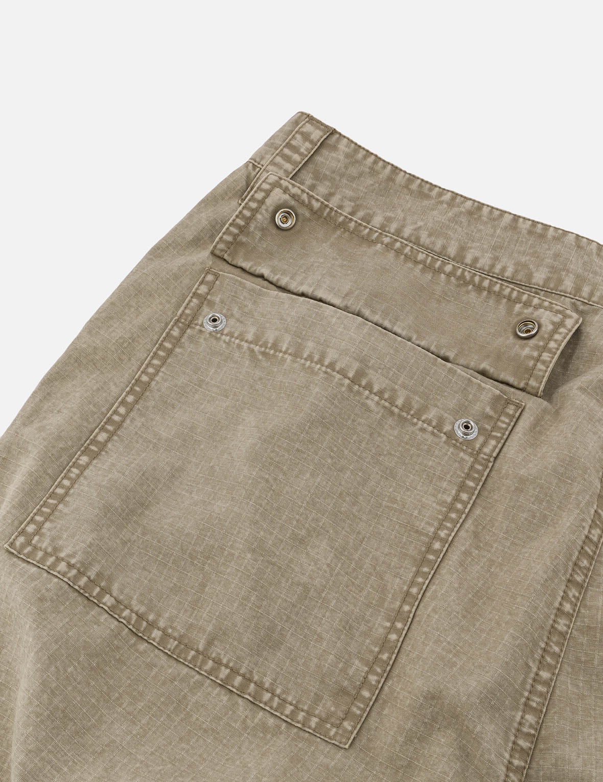 Seagull and Kamon Embroidery Straight Fit Woven Joggers - 11