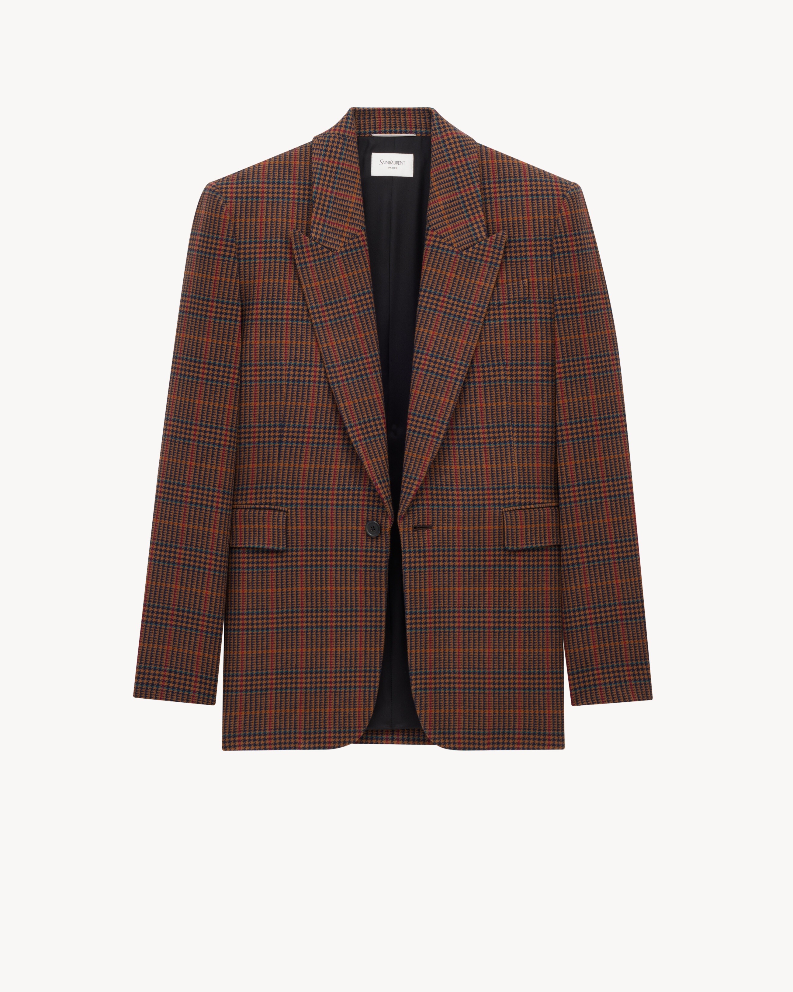 JACKET IN PRINCE OF WALES WOOL - 3
