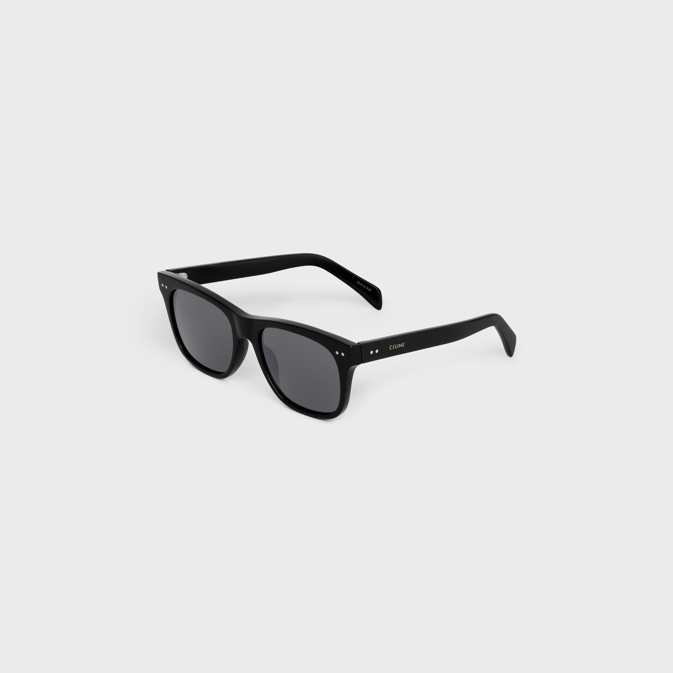 Black Frame 59 sunglasses in Acetate - 3