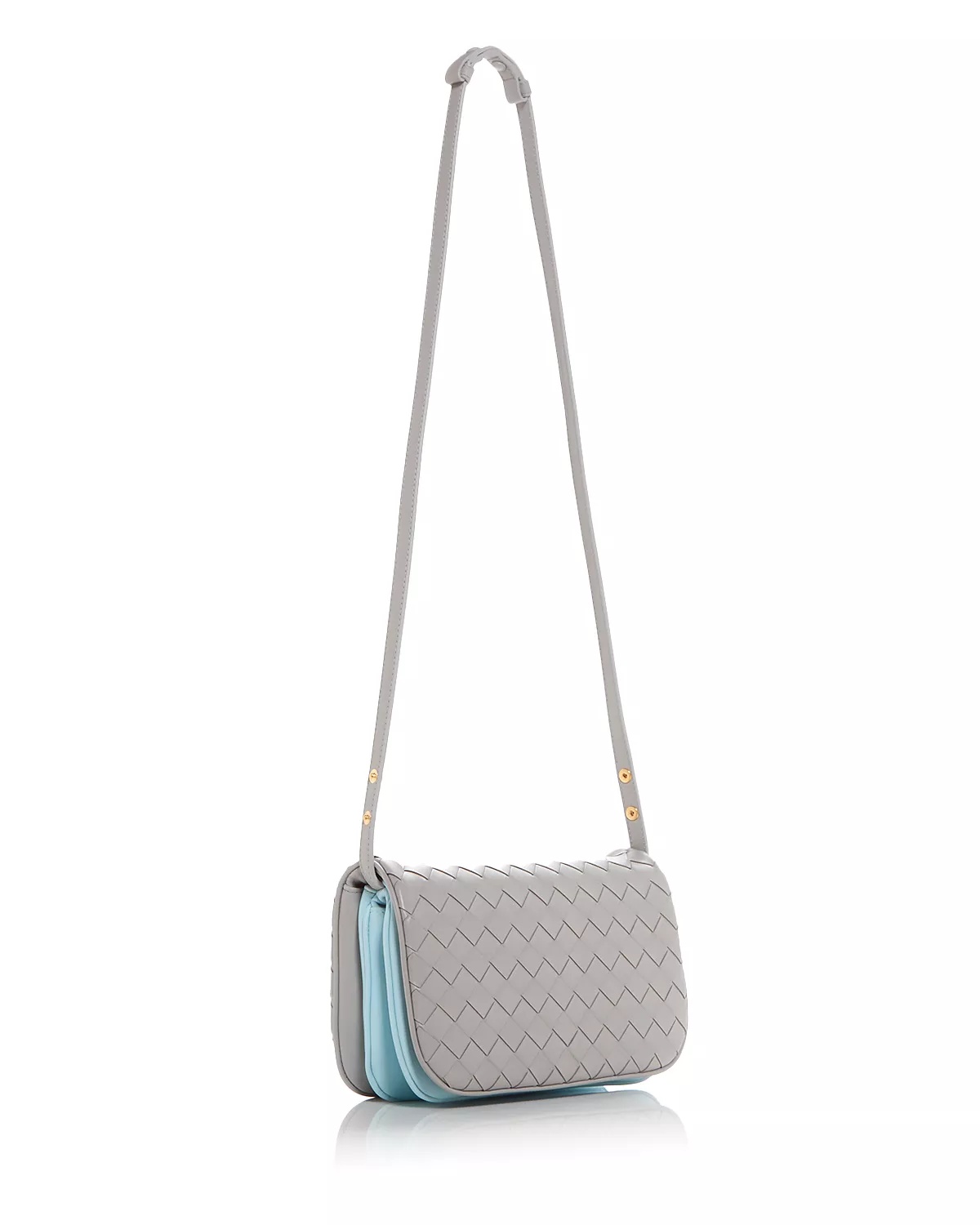 Intrecciato Leather Shoulder Bag - 3