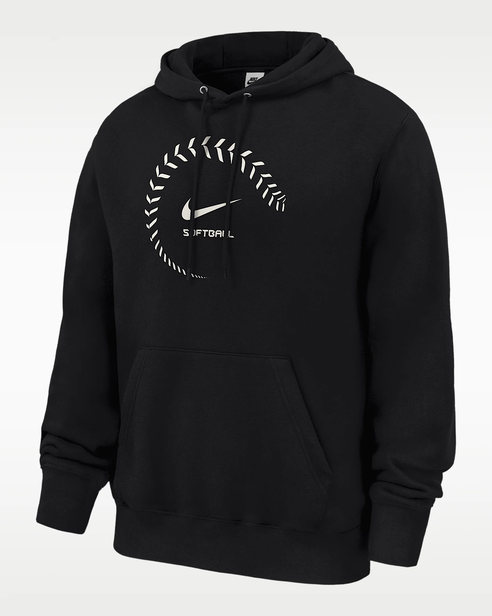 Nike Swoosh Club Men's Softball Fleece Hoodie - 1