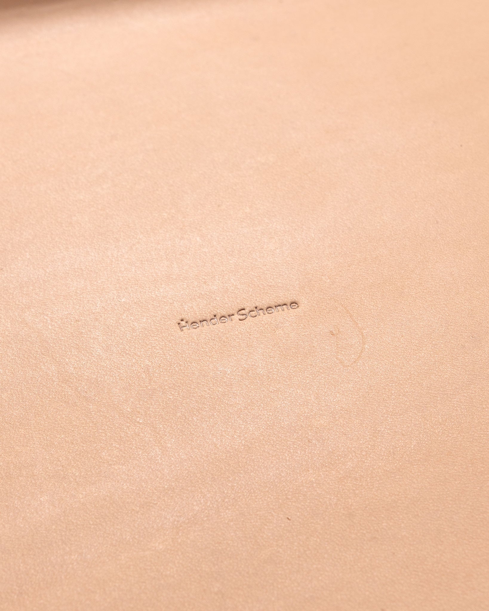 Leather Tray L Natural - 3