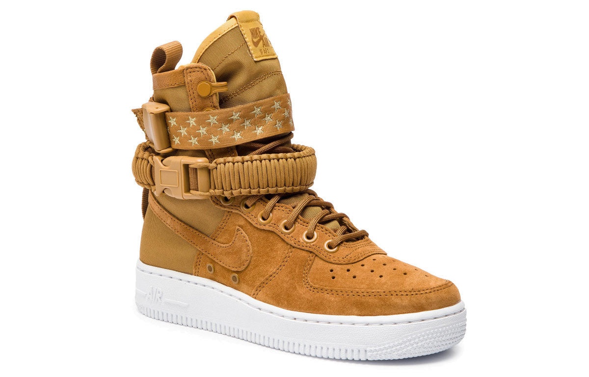 (WMNS) Nike SF Air Force 1 High 'Muted Bronze' 857872-203 - 4