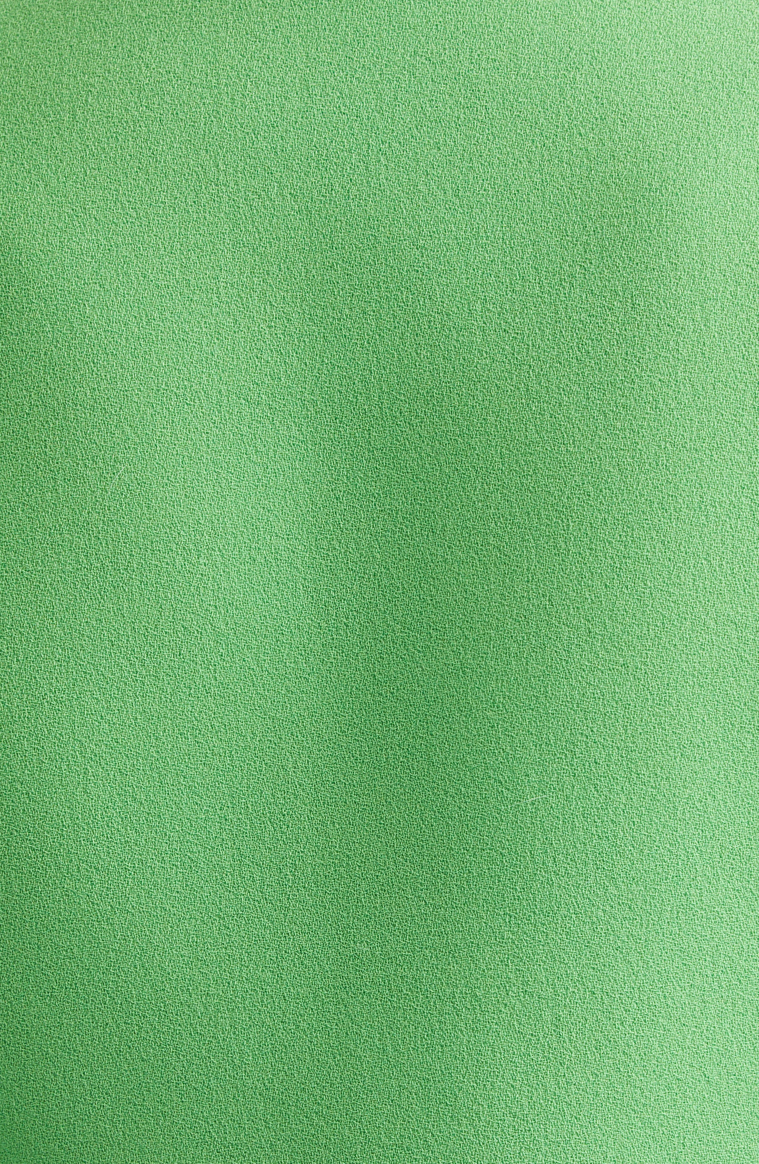 Emilia Wickstead Lizette Crop Wool Jacket in Fresh Green at Nordstrom - 6