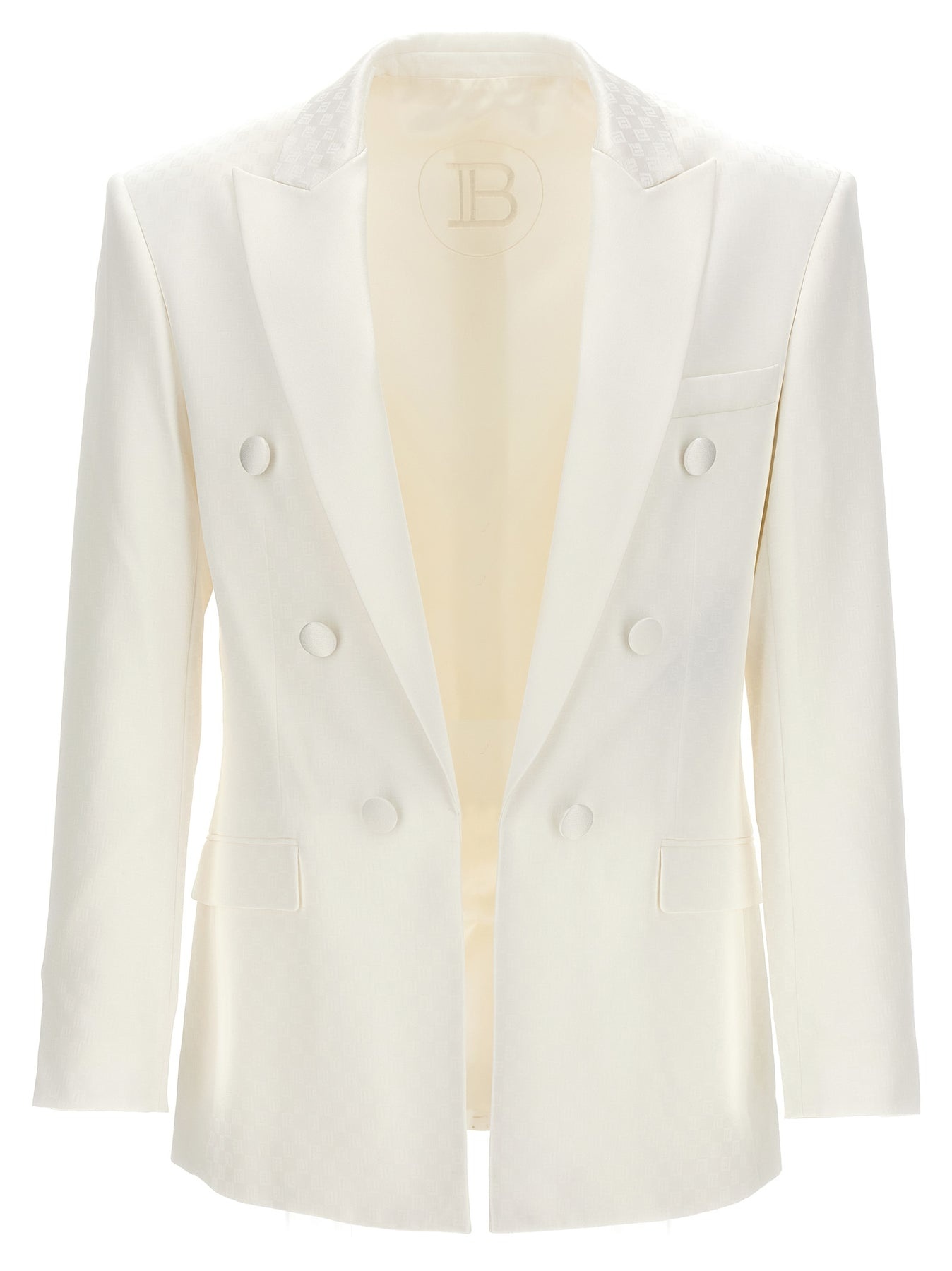 Monogramma Blazer White - 1