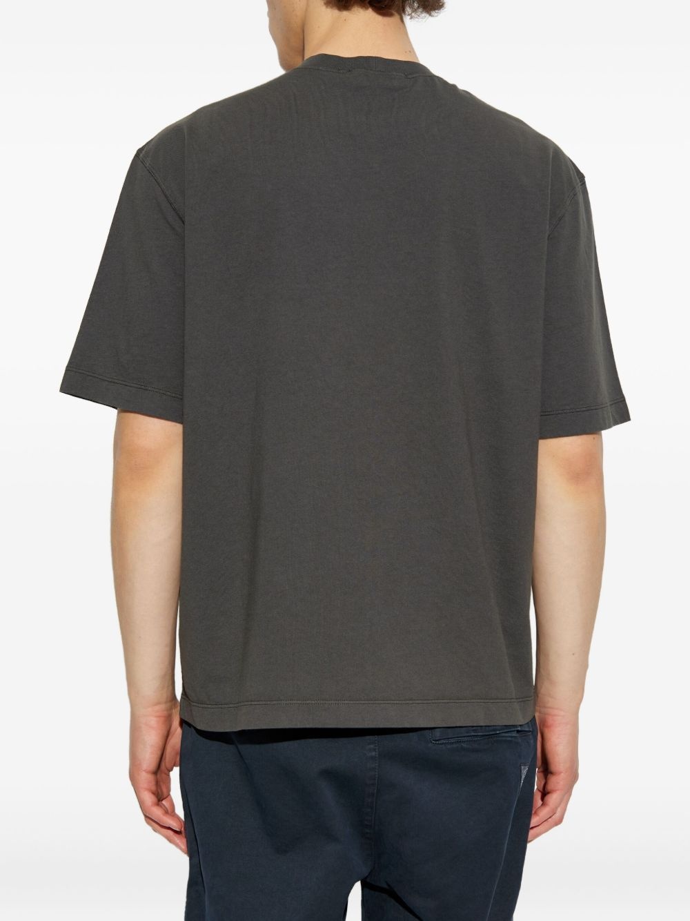logo-patch T-shirt - 4