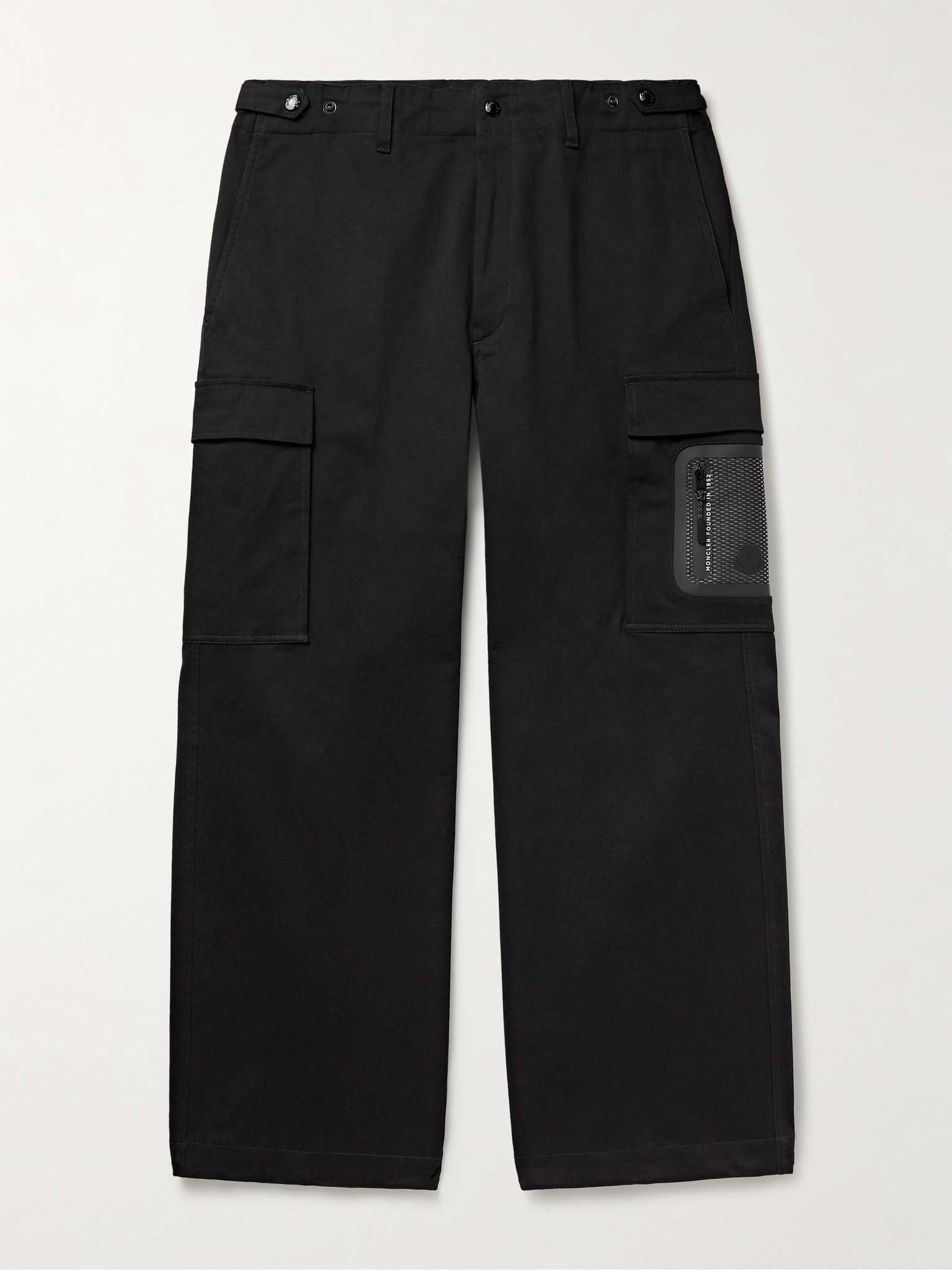 Cotton-Blend Twill Cargo Trousers - 1