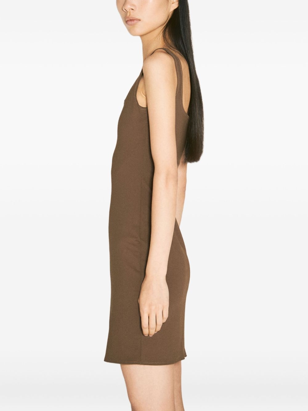 fitted mini dress - 3