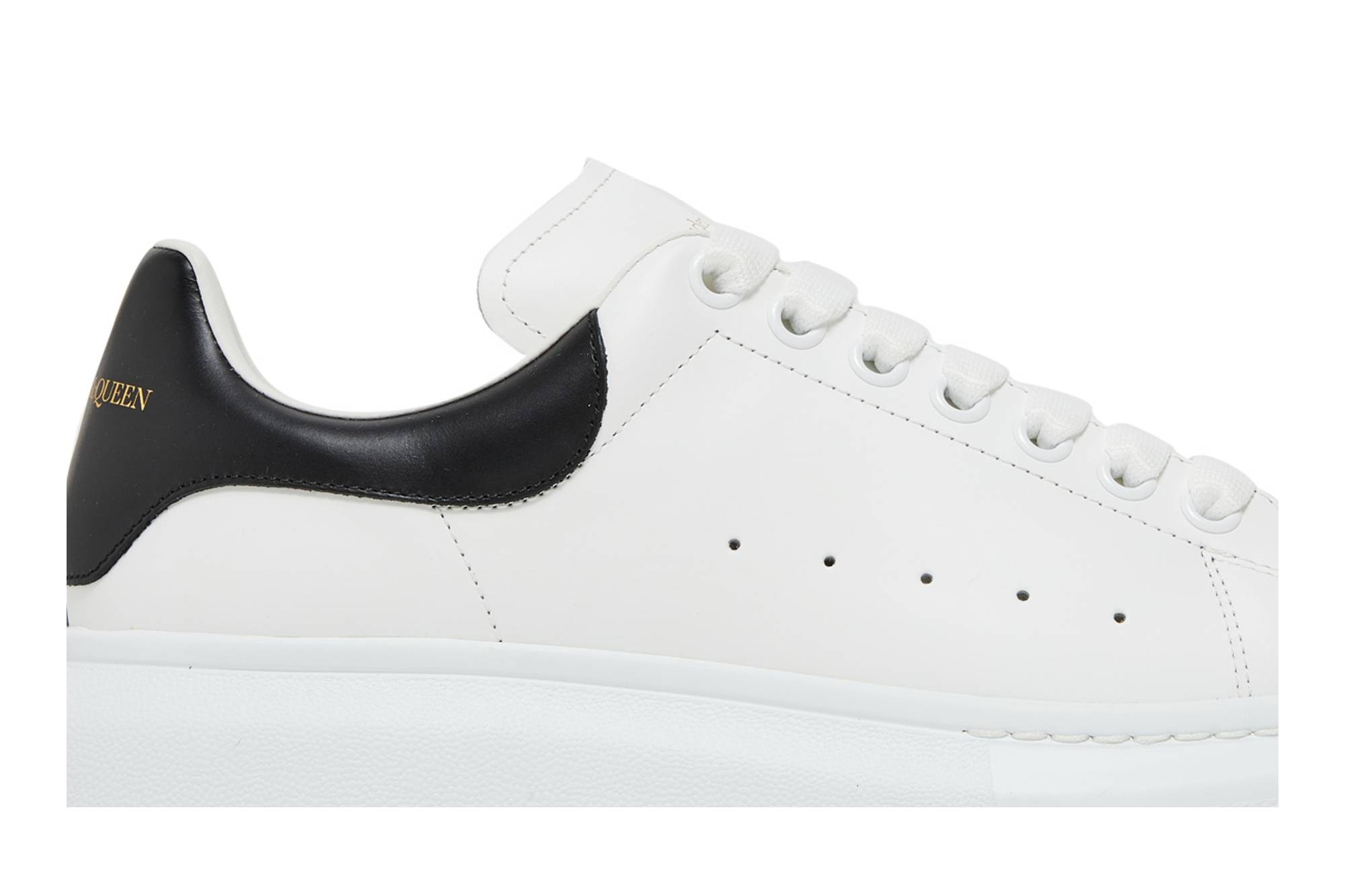 Alexander McQueen Oversized Sneaker 'White Black' - 2