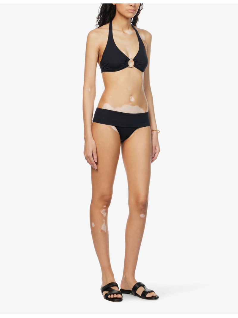 MELISSA ODABASH Brussels elasticated-waist high-rise bikini bottoms outlook