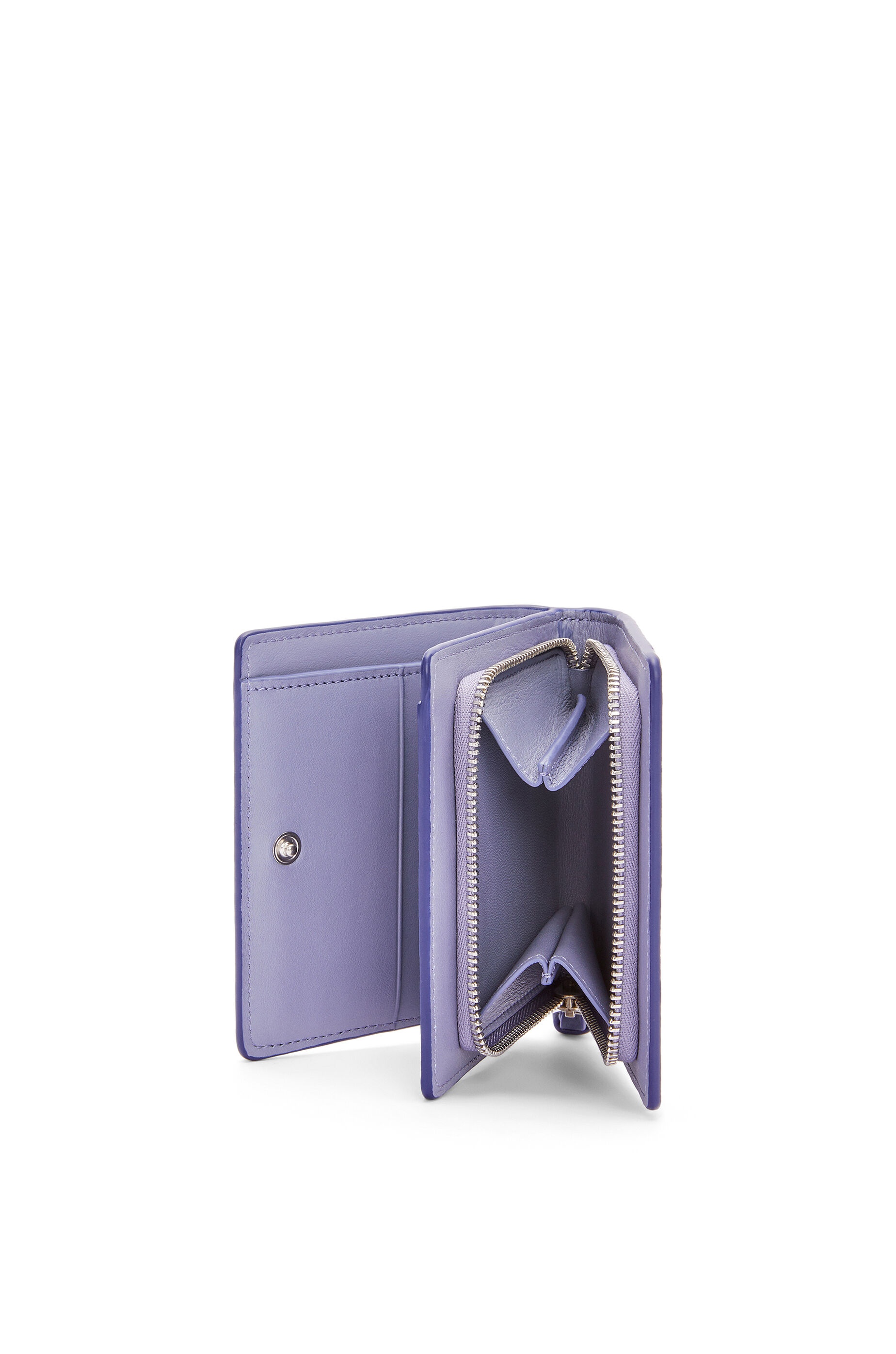 Calcifer compact zip wallet in classic calfskin - 3