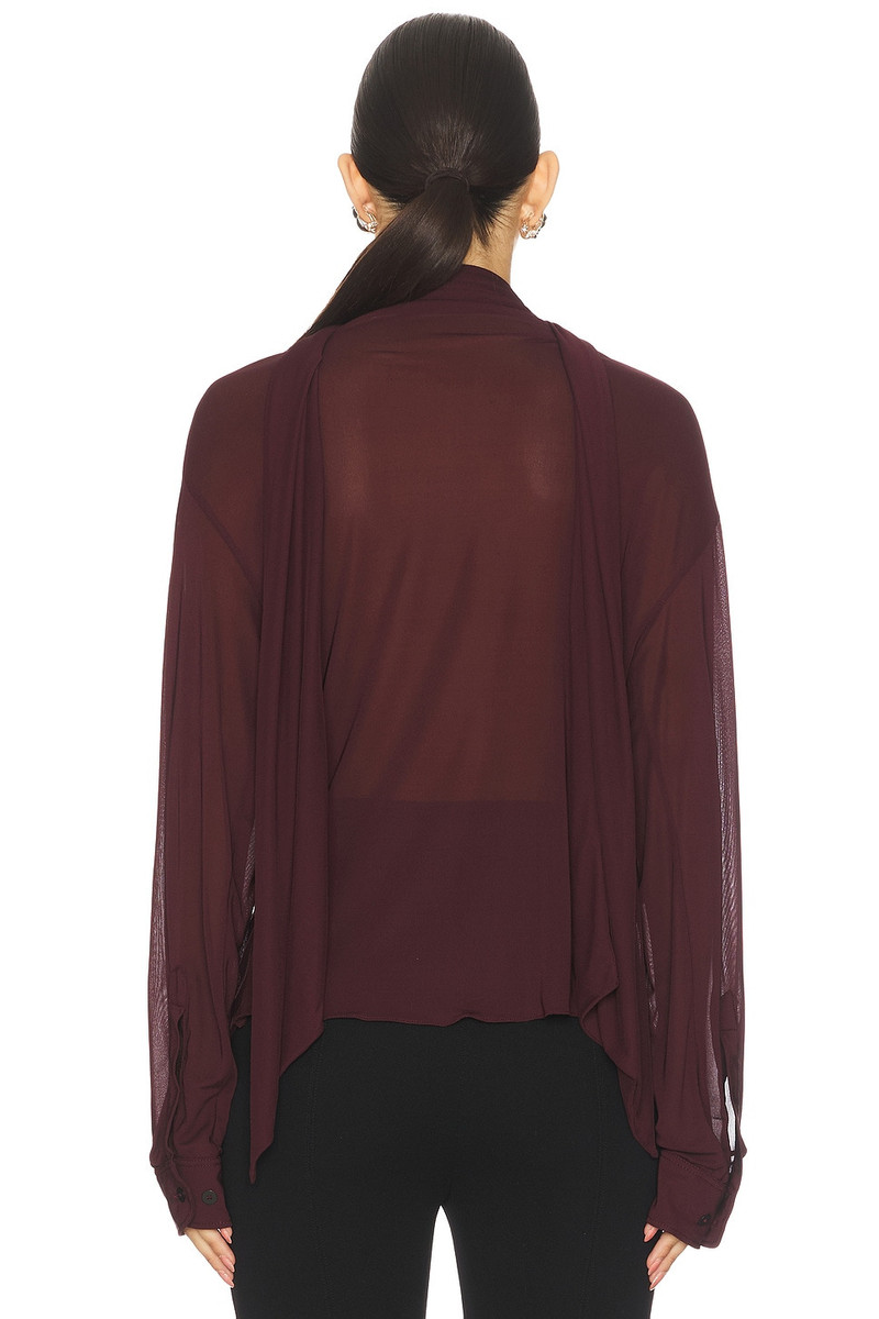ATLEIN Draped Collar Blouse outlook