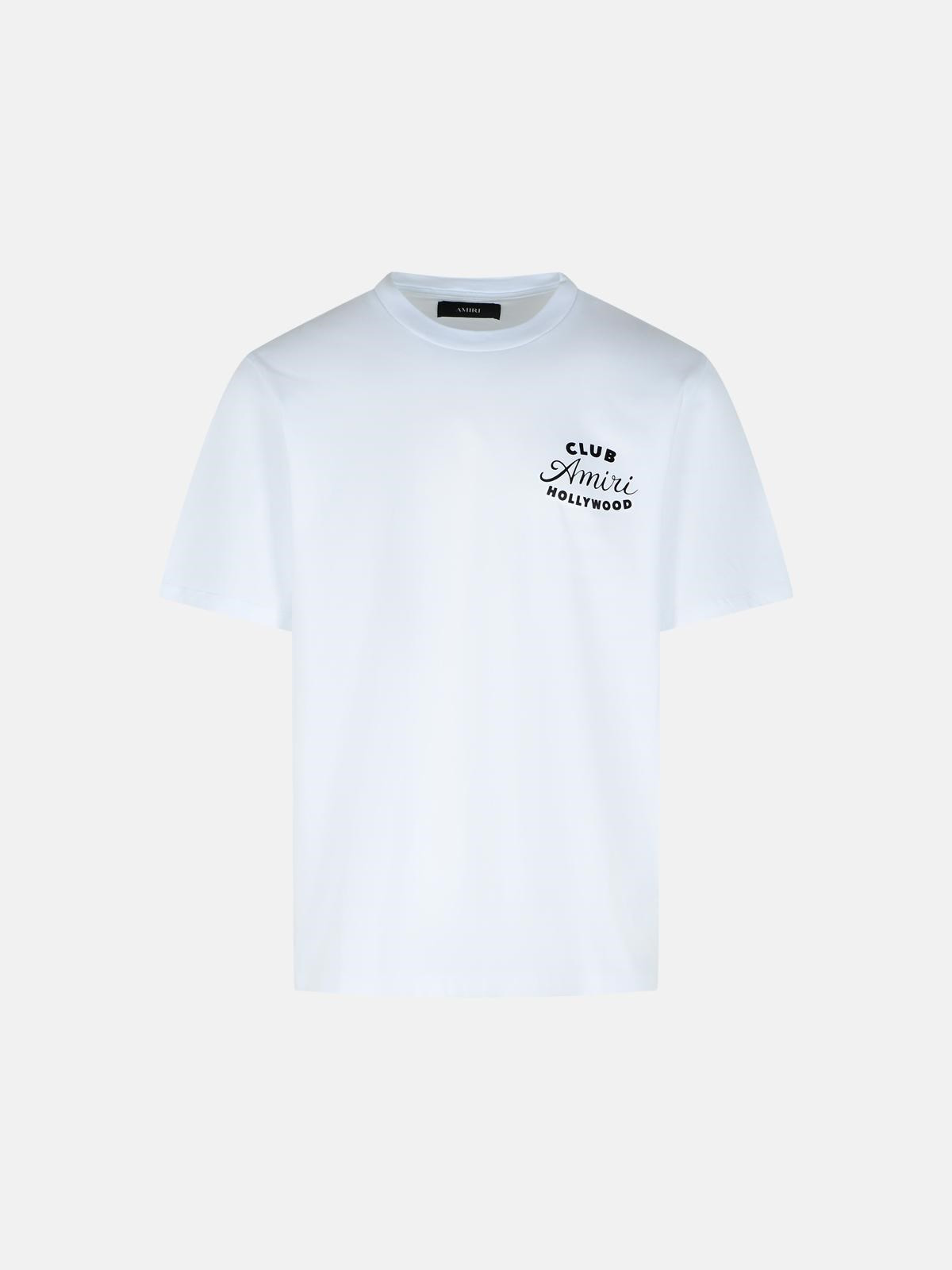 WHITE COTTON T-SHIRT - 1