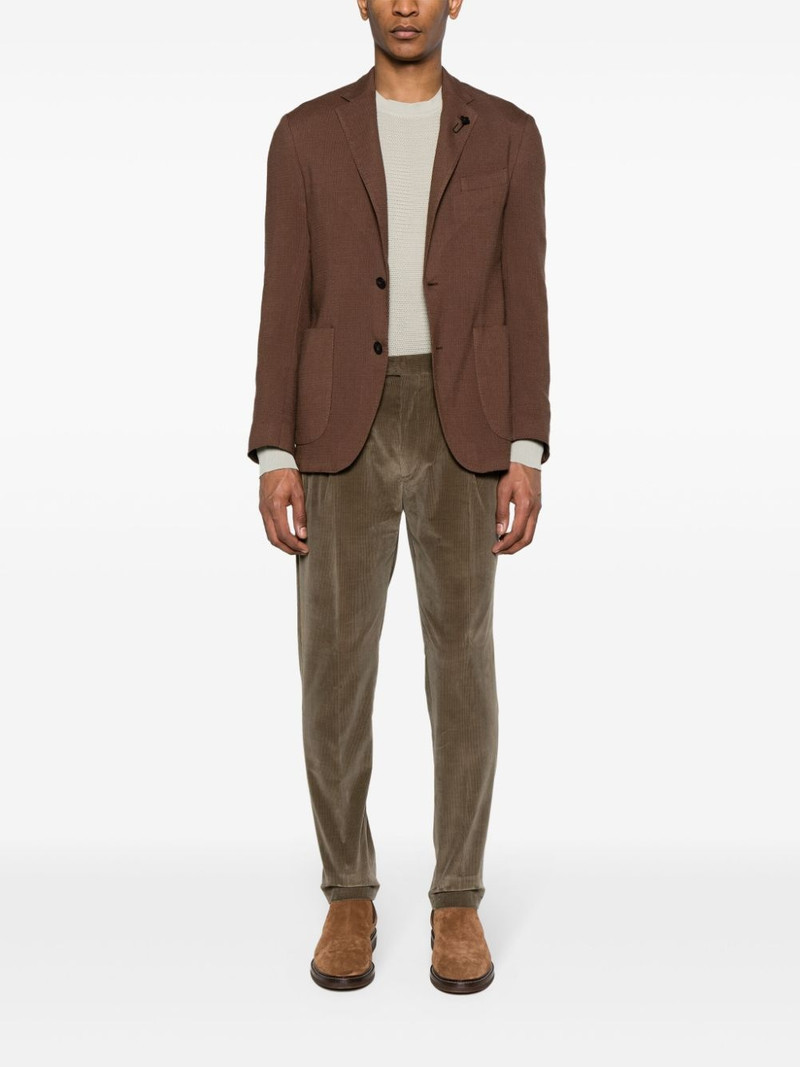 CORNELIANI corduroy slim-fit trousers outlook
