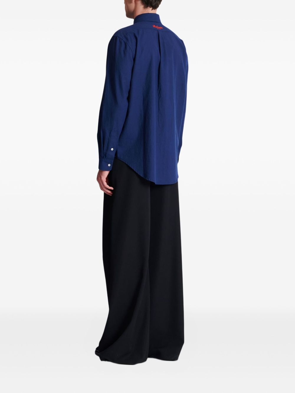 embroidered cotton shirt - 4