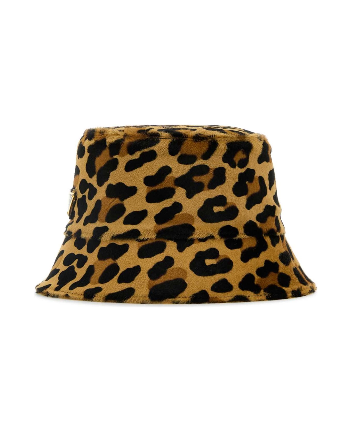 Printed Calf Hair Bucket Hat - 1