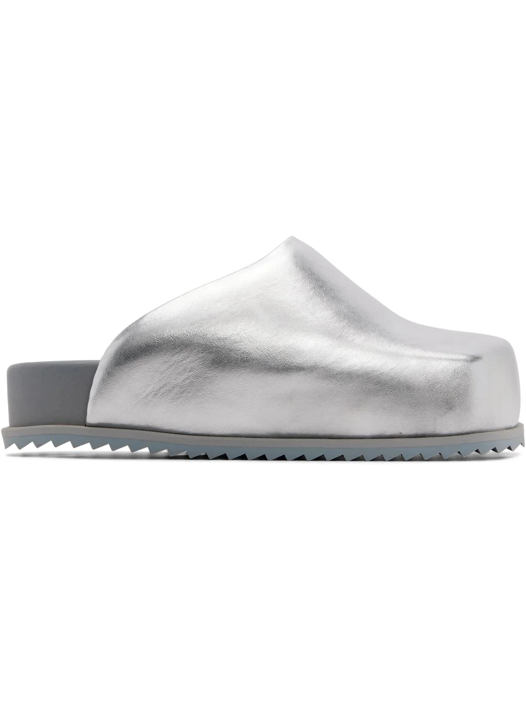SSENSE Exclusive Silver Truck Slip-on Loafers - 1