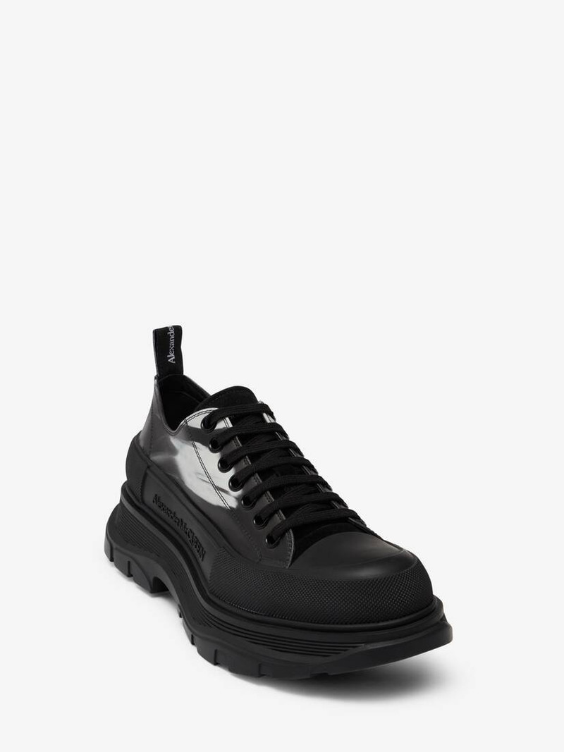Men's Tread Slick Lace Up in Black/white 2