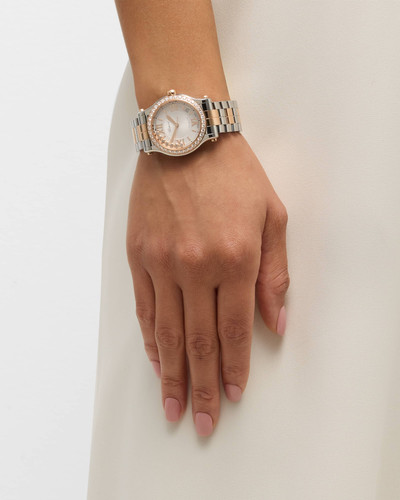Chopard 36mm Happy Sport Diamond Bezel Watch with Bracelet Strap, Two Tone outlook