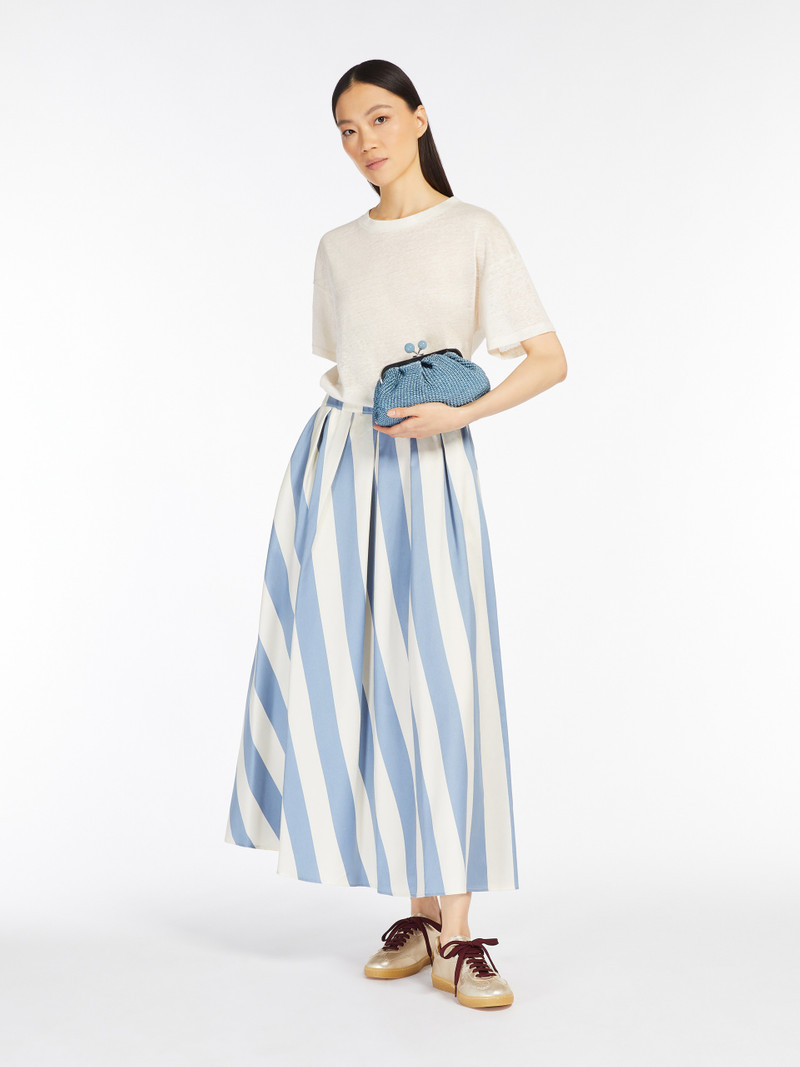 PALMAS Small raffia-effect Pasticcino Bag 7