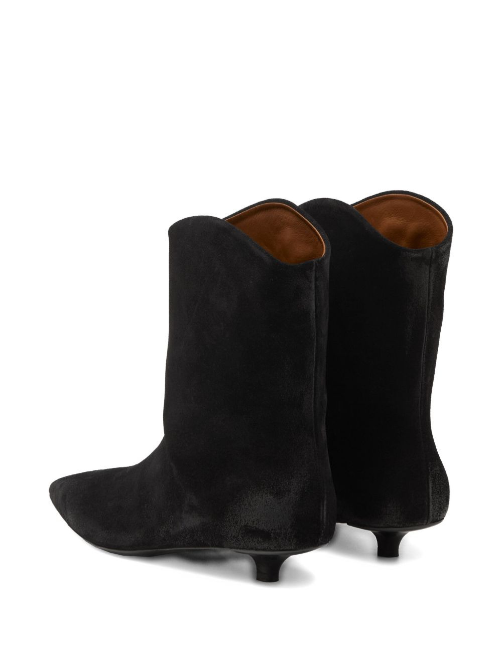 Spino pointed-toe ankle boots - 4