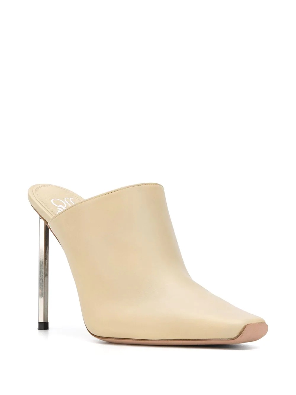 Allen square-toe mules - 2